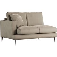 Covex – Module d’extrémité gauche deux places (2L), beige - Velluto 3