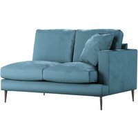 Covex – Module extrémité droite deux places (2R), bleu - Velluto 12