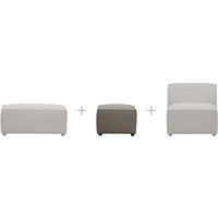 Mojo – Petit pouf (PS), Teddy dove - gris clair