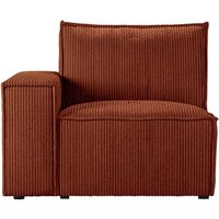 Charles - Module d’extrémité gauche une place (1L), Poso 39 - rouge