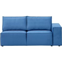 Charles - Module d’extrémité droite deux places (2R), bleu marin délavé - Fancy 79