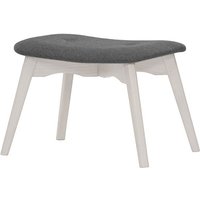 Repose-pied Ducan Malmo, gris foncé - Malmo 95, Couleur des pieds: Blanc
