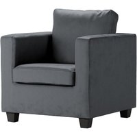 Fauteuil Thunder, graphite - Velluto 19