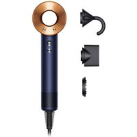 Dyson Supersonic™ Hårfön Straight+Wavy (Prussian Blue/Rich Copper)
