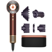 Dyson Supersonic Nural™-hårtørrer – glat og bølget (blomme/kobber)