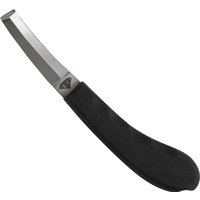 Hoof Knife Double-Edge Black Grip Handle