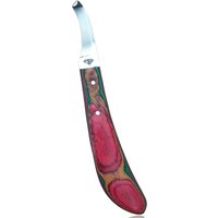 Hoof Knife Multi Colour Smooth Layered Handle