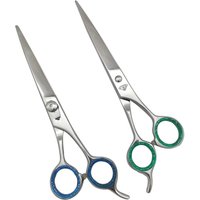 Pet Grooming Entree Shears 7.5"" Curved Scissor