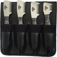 Dog Stripping Knives 4 Set Classic Grey