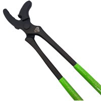 Hoof Clencher Clincher Curved Jaw Clench Tong 14"" Black Green