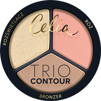 Celia Trio Contour zestaw do konturowania twarzy w pudrze 02