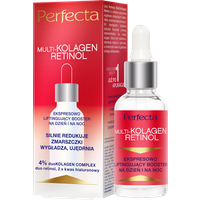 Perfecta Multikolagen Retinol Ekspresowo liftingujące serum na dzień i na noc
