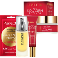 Zestaw Retinol & Kolagen – Zaawansowana Kuracja Wypełniająca Zmarszczki Perfecta & Yoskine Retinolox