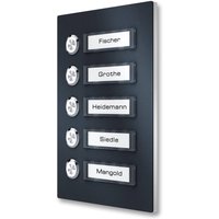 aufputz-klingelplatte-anthrazit-ral7016-klingeltableau-namensschild-mehrfamilien-5-fach-ohne-led-beleuchtung-led-blau