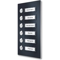 aufputz-klingelplatte-anthrazit-ral7016-klingeltableau-namensschild-mehrfamilien-6-fach-mit-led-beleuchtung-ohne-led
