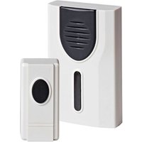 Funkgong-Set Base I Reichweite 75 m, weiß-schw. Baseline