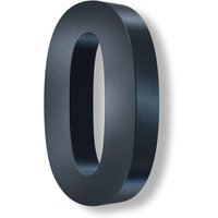 Metzler 3D-Hausnummer | Edelstahl | Anthrazitgrau | Höhe 20 cm | 0