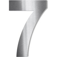 Metzler Hausnummer | Edelstahl gebürstet | Arial | Höhe 20 cm | 7