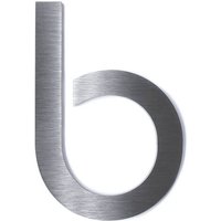 Metzler Hausnummer | Edelstahl gebürstet | Bauhaus | Höhe 20 cm | b