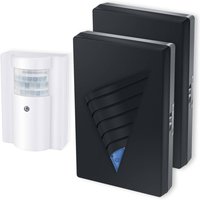 Heidemann HX Türklingel Erweiterung Funksender Outdoor (70373) + 2x Funkklingel tragbar (70870)