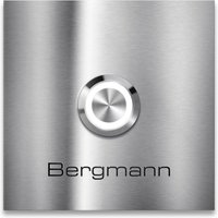 Metzler Türklingel mit Gravur + LED-Taster | Edelstahl gebürstet | Stella