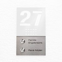 Ersatz Namensschild | "Caesar" Ø19mm