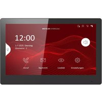 Metzler Intercom Innenstation Ultra, 10 Zoll Touchscreen, LAN PoE, schwarz