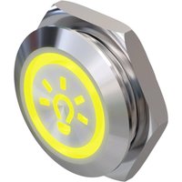 metzler-drucktaster-19mm-led-symbol-licht-gelb-ip67-ik10-edelstahl-flach-kabelanschluss