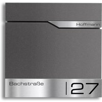 Metzler Briefkasten Eisenglimmer DB 703 hochwertiger Stahl | Siebert