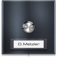 Metzler Aufputz Türklingel austauschbares Namensschild | Parisa