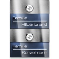 Metzler Türklingel für Zweifamilienhaus mit verschiedenen Optionen | Sena M2