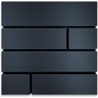 Metzler moderner Design Briefkasten | RAL7016 Anthrazitgrau | Modell-G