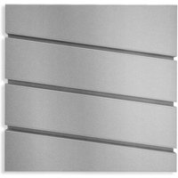 Metzler Briefkasten pulverbeschichtet | zeitloses Design | RAL9007 Graualuminium| Neumann