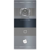 Metzler VDM10 RFID Ersatz Namensschild mit Lasergravur selbstklebend für Versionen mit 1 Klingeltaster Anthrazit