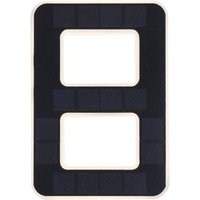 LED Solarhausnummer | Schwarz | integrierter Akku | Höhe 23 cm | 8