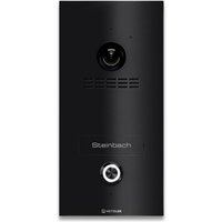 Metzler VDM10 2.0 Video-Türsprechanlage | 1 Klingeltaster | RAL 9005 Tiefschwarz | Kian