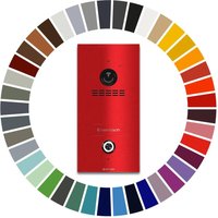 Metzler VDM10 2.0 Video-Türsprechanlage | 1 Klingeltaster | Wunschfarbe nach RAL | Kian