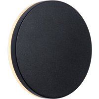Wandleuchte | Artego Round | Schwarz