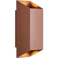 Wandleuchte | Nico Square 22 | Rost