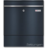 Metzler Briefkasten mit Zeitungsfach | RAL7016 Anthrazitgrau | BK212-RE-ZF