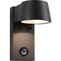 LED Wandleuchte | Capea | Schwarz | Bewegungsmelder