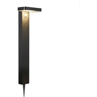 Pollerleuchte | Rica Square Sensor | Schwarz