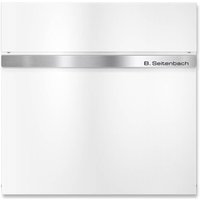 Metzler Briefkasten pulverbeschichtet | Lasergravur | RAL 9016 Verkehrsweiß | Stelio