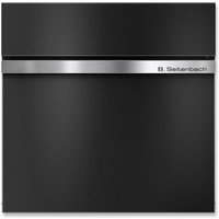 Metzler Briefkasten pulverbeschichtet | Lasergravur | RAL 9005 Tiefschwarz | Stelio