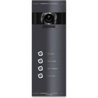 Metzler VDM10 2.0 Mehrfamilien Video-Türsprechanlage | 4 Klingeltaster | DB 703 Eisenglimmer | Colson