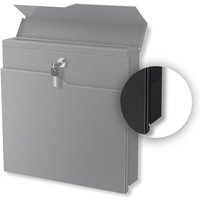 Abdeckung für Zeitungsfach in DB703 Eisenglimmer | beidseitig verwendbar