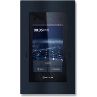 Metzler Türsprechanlage mit Kamera | Gesichtserkennung | Touch-Display | Live-HD-Video | Ein- und Mehrfamilien | Anthrazit | SDM10X