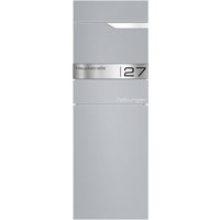 Ersatz Gravurplatte aus Edelstahl passend zu Standbriefkasten Alves