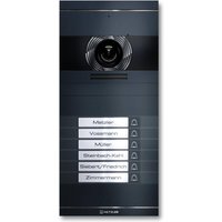 Metzler VDM10 2.0 Video-Türsprechanlage mit austauschbarem Namensschild | 6 Klingeltaster | Neo