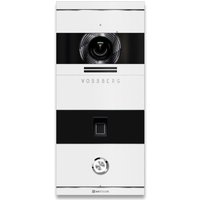 Metzler VDM10 2.0 Video-Türsprechanlage | mit Fingerprint | 1 Klingeltaster | Weiß | Niko
